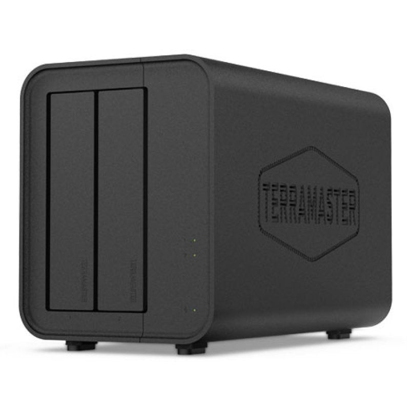 TerraMaster D5 HYBRID boîtier de disques Bureau Noir