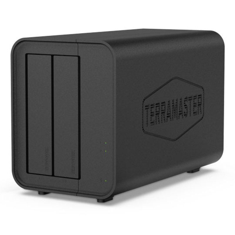 TerraMaster D5 HYBRID boîtier de disques Bureau Noir