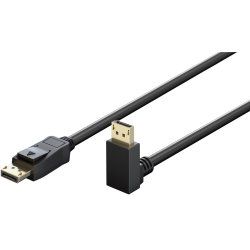 Goobay 77058 DisplayPort cable 3 m Black