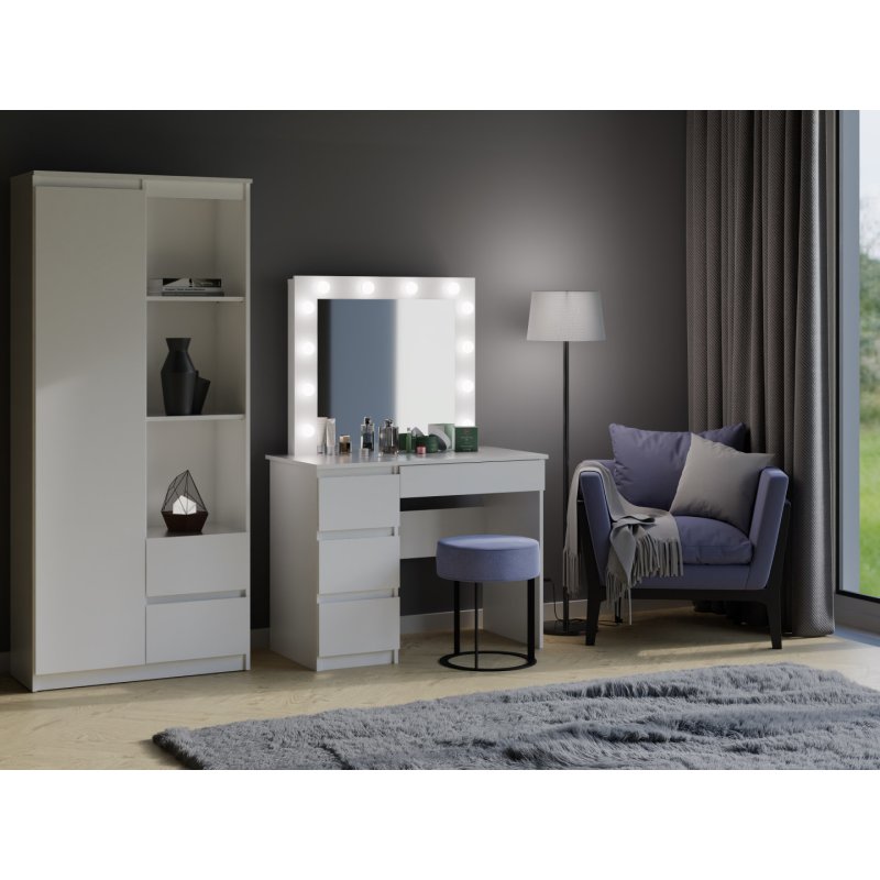 Topeshop Z.MIJAS L MARINA L coiffeuse et ensemble de coiffeuses pour chambre à coucher