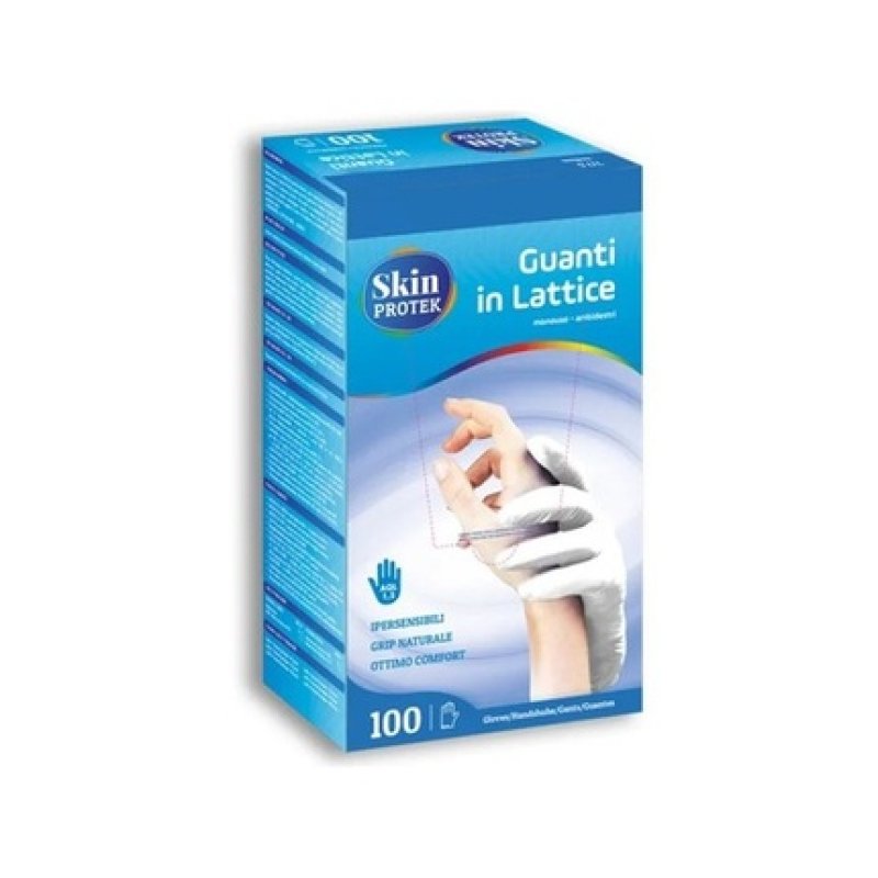 Disposable Latex Gloves Size S Skin Protect