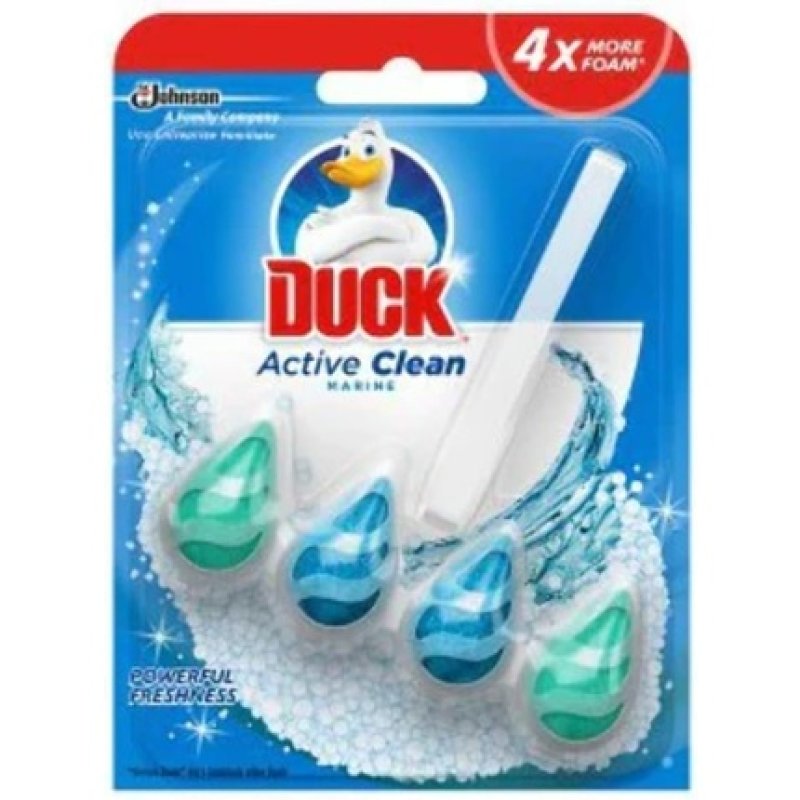 Duck Active Clean Toilet Rimblock Marine, 38.6g