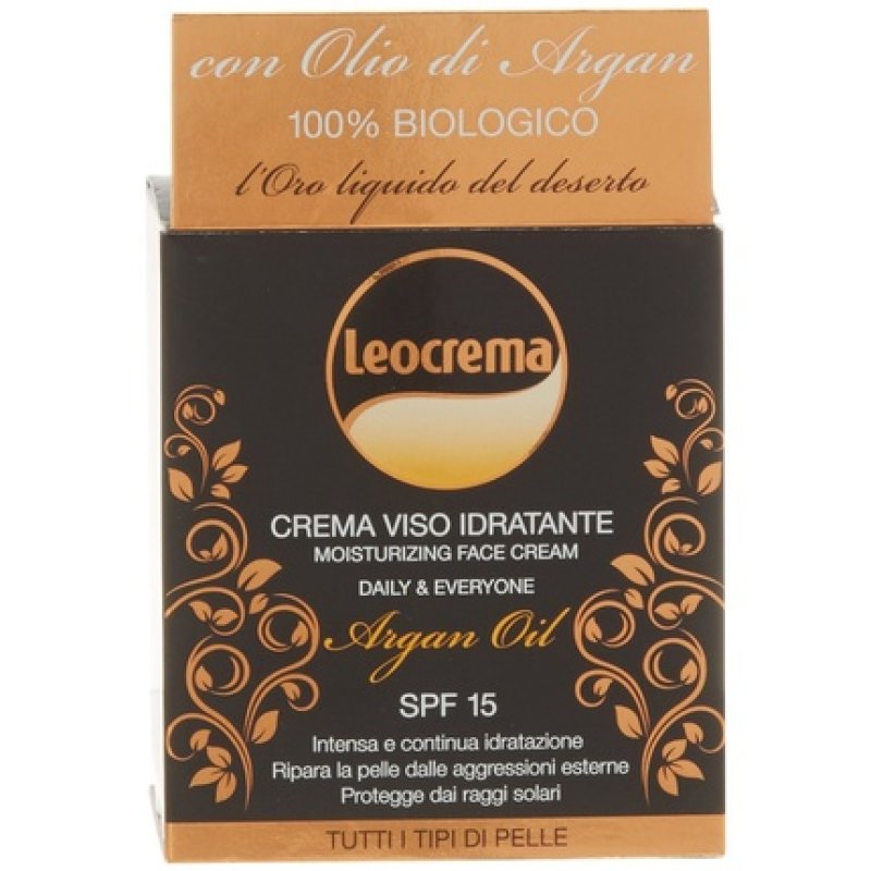 Leocrema Viso Argan 50 Moisturizing