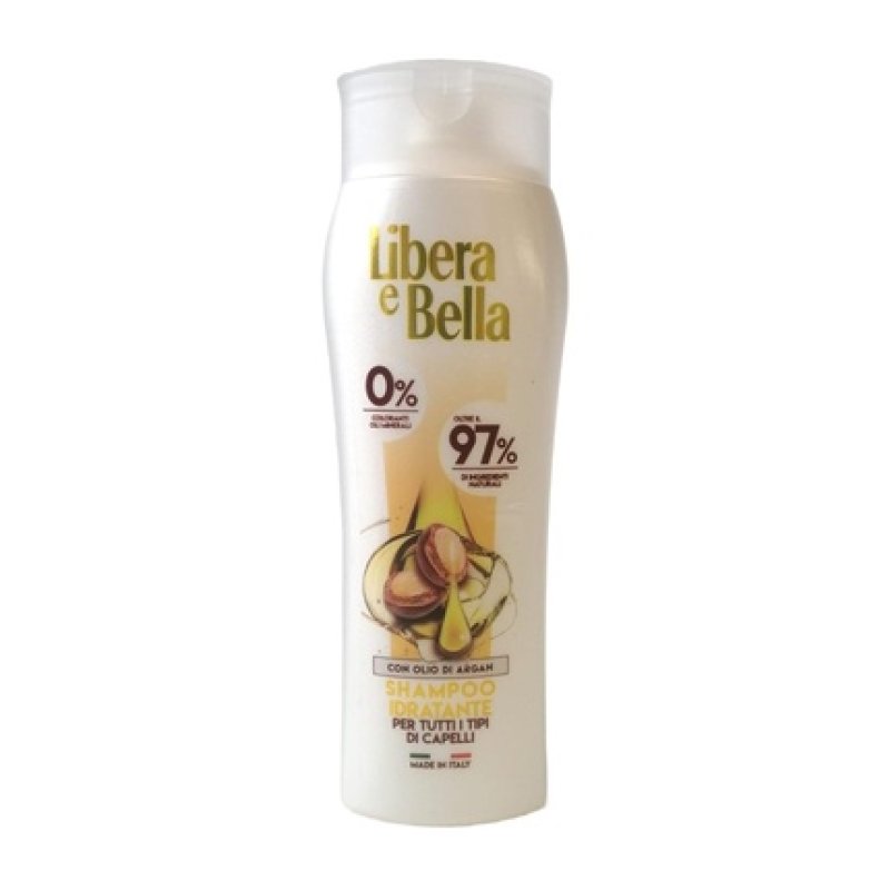 Libera e Bella Moisturizing Shampoo with Argan Oil for All Hair Types 300ml
