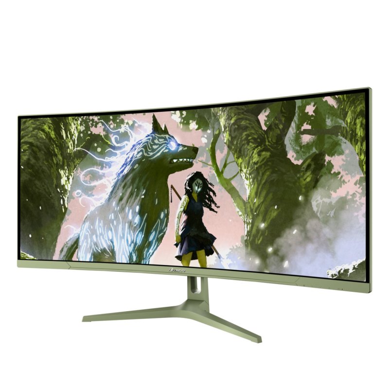 Arozzi Nova 34″ Curved computer monitor 86.4 cm (34") 3440 x 1440 pixels 4K Ultra HD LED Green