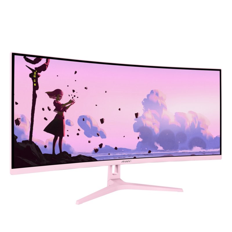 Arozzi Nova 34″ Curved computer monitor 86.4 cm (34") 3440 x 1440 pixels 4K Ultra HD LED Pink