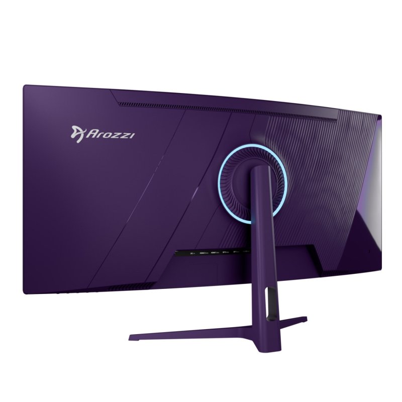 Arozzi Nova 34″ Curved écran plat de PC 86,4 cm (34") 3440 x 1440 pixels 4K Ultra HD LED Violet