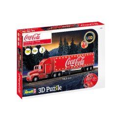 Revell - 3D Puzzle - Coca-Cola Truck LED (600152)