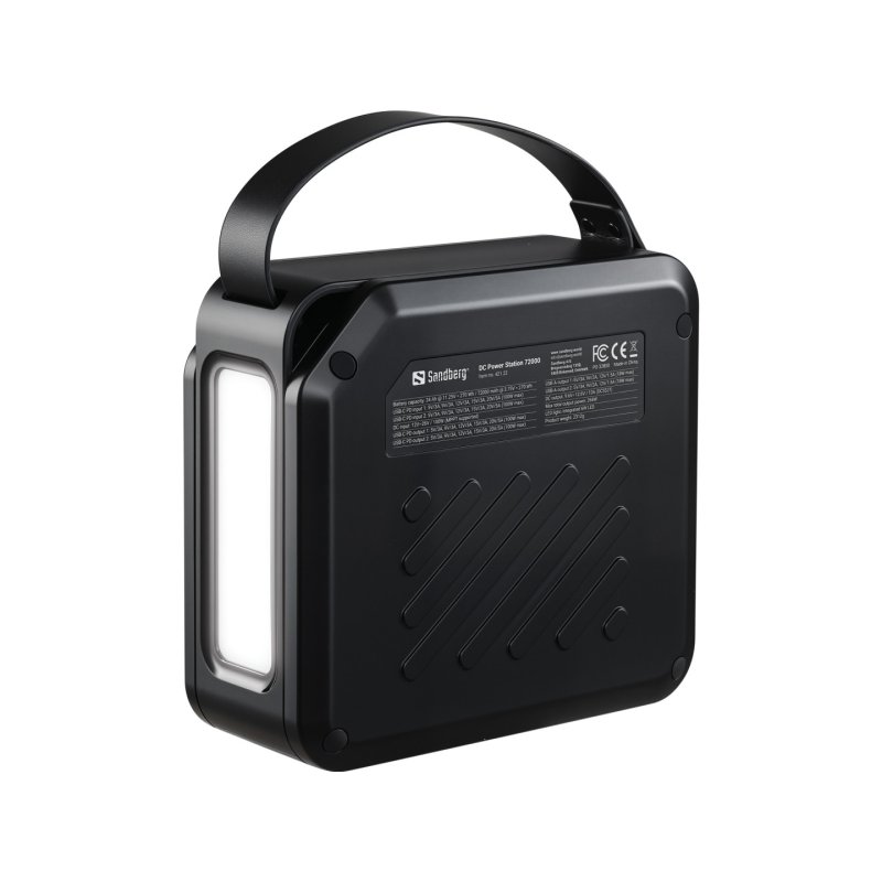 Sandberg 421-22 station d'alimentation portable Lithium Manganese Iron Phosphate (LMFP) 72000 mAh 200 W 2,31 kg