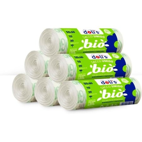 Wet Bags 50x60 30L Biodegradable for Separate Waste Collection