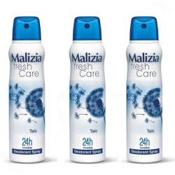 Malizia Donna Fresh Care Deodorant Spray Talc 24h Invisible 150ml