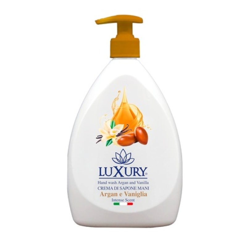 Luxury Soap Mani Argan and Vanilla Liquid 750ml