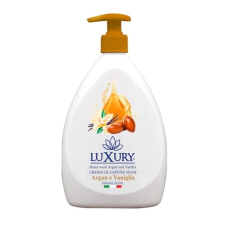 Luxury Soap Mani Argan and Vanilla Liquid 750ml