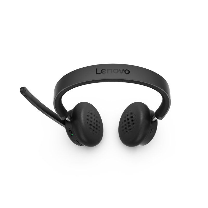Lenovo 6550 Casque Sans fil Arceau Bureau/Centre d'appels USB Type-C Bluetooth Noir