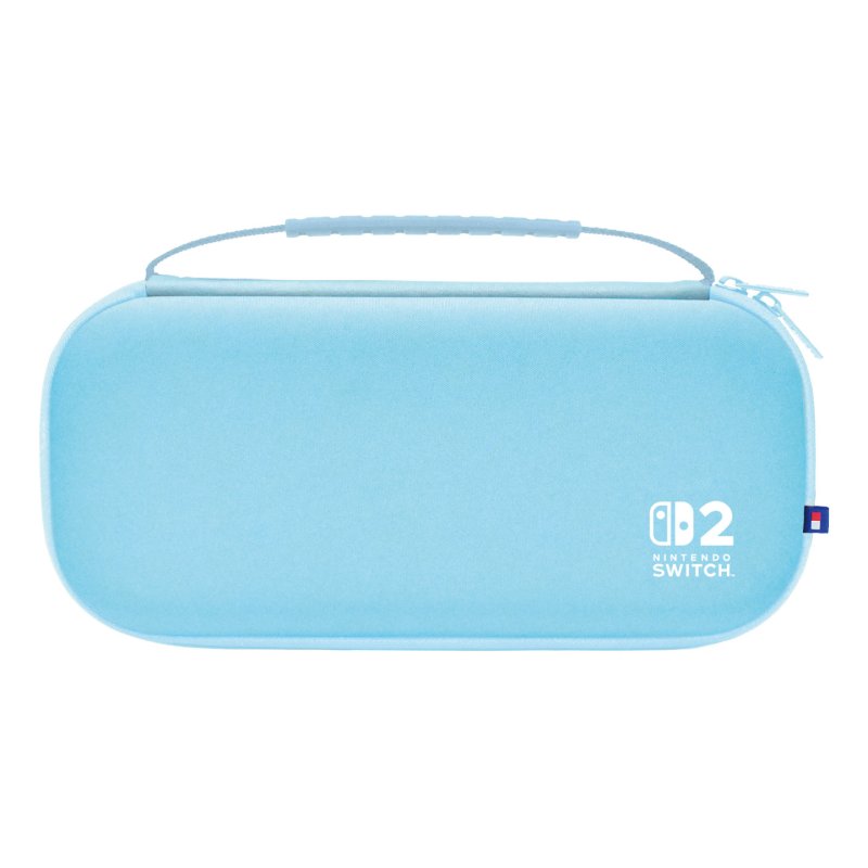 Hori Pochette Fine Résistante (Bleu Clair) pour Nintendo Switch 2 – Sous licence officielle Nintendo