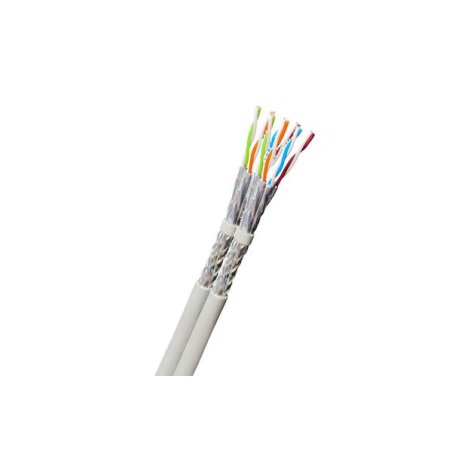 EKIVALAN S/FTP CAT7A SOLID DUPLEX ORANGE LSZH 22AWG CPR B2ca