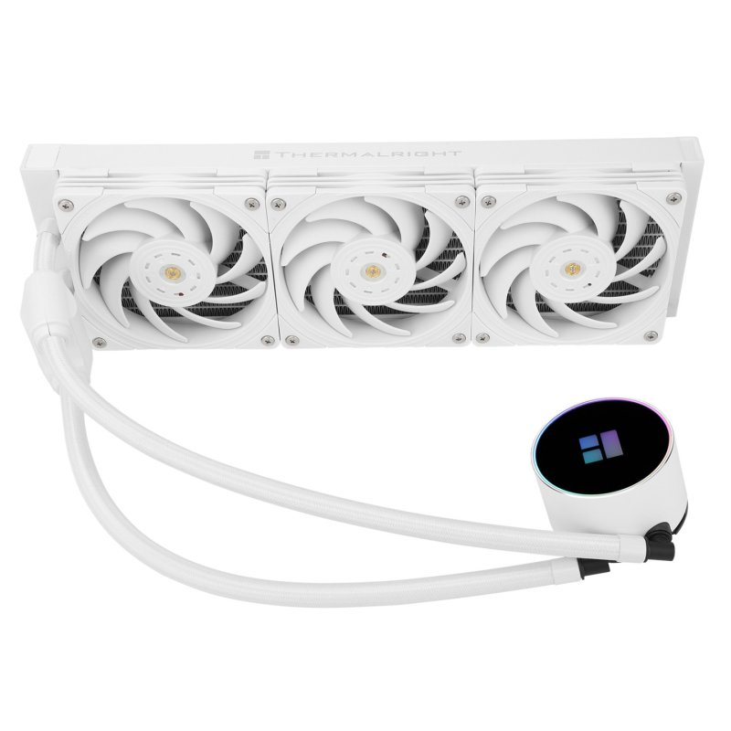 Thermalright Frozen Magic 360 Scenic V2 Processeur Kit de refroidissement du liquide 12 cm Blanc 1 pièce(s)