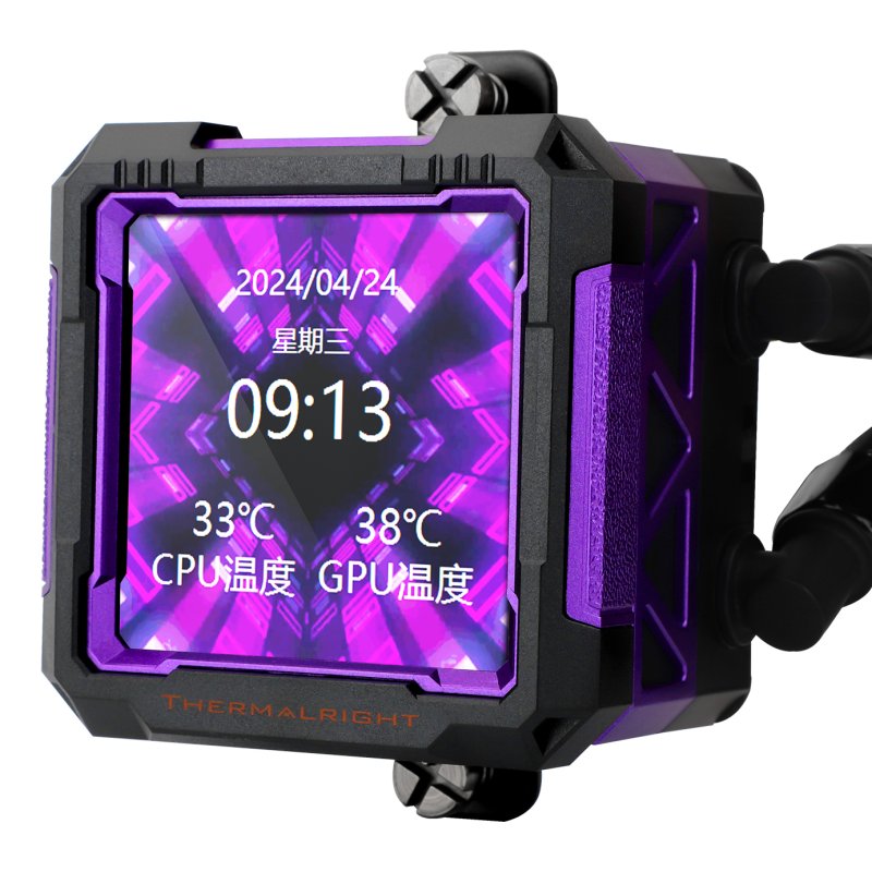 Thermalright Frozen Warframe PRO 360 Processeur Refroidisseur de liquide tout-en-un 12 cm Noir 1 pièce(s)