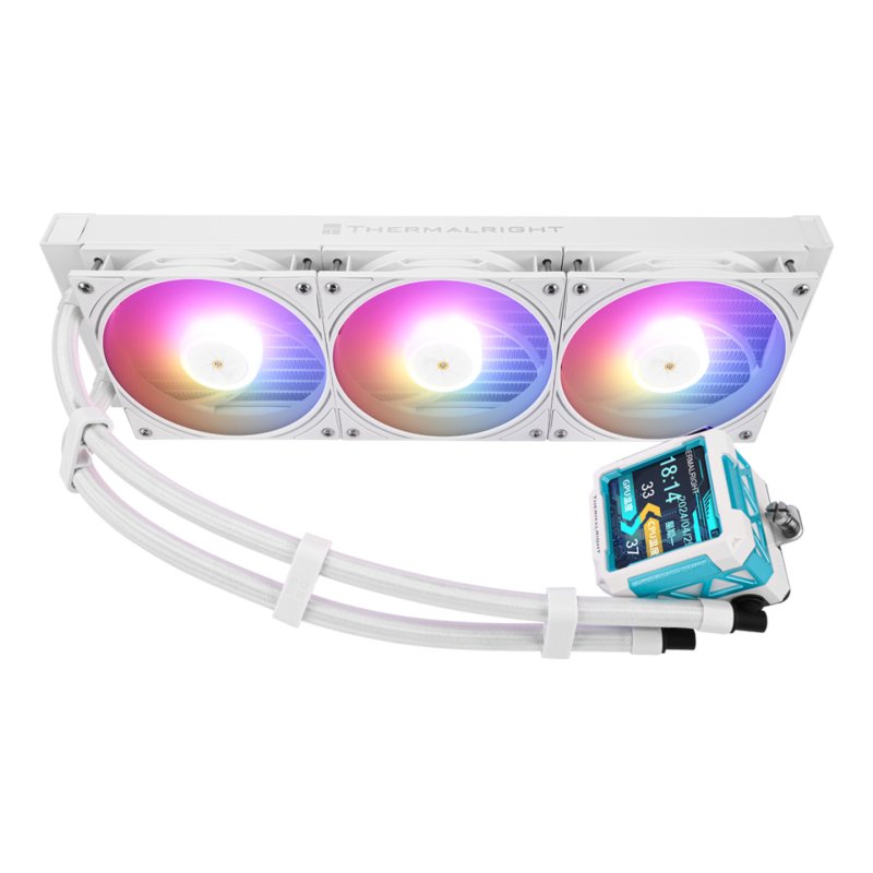 Kit Watercooling AIO Thermalright Frozen Warframe Pro RGB - 360mm (Blanc)