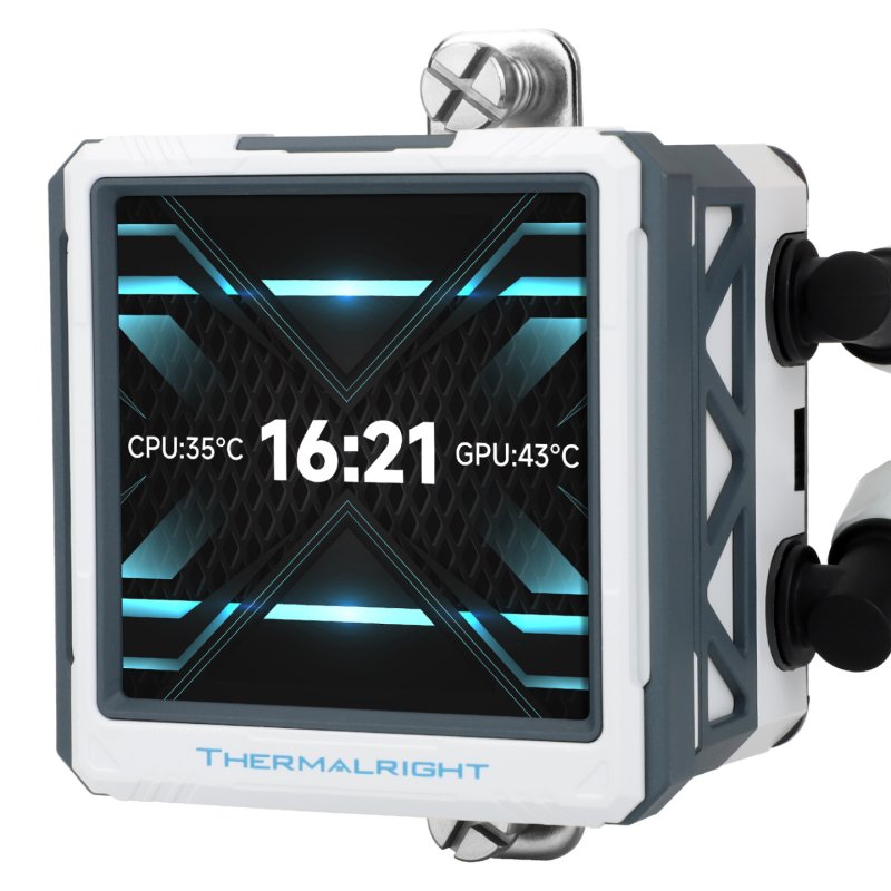 Kit Watercooling AIO Thermalright Frozen Warframe Ultra RGB - 360mm (Blanc)