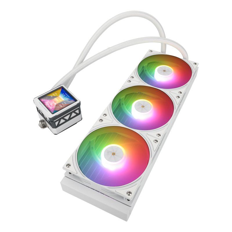 Thermalright Frozen Warframe 360 ULTRA Processor All-in-one liquid cooler 12 cm White 1 pc(s)