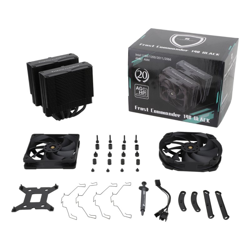 Thermalright Frost Commander 140 Processeur Refroidisseur d'air 12 cm Noir