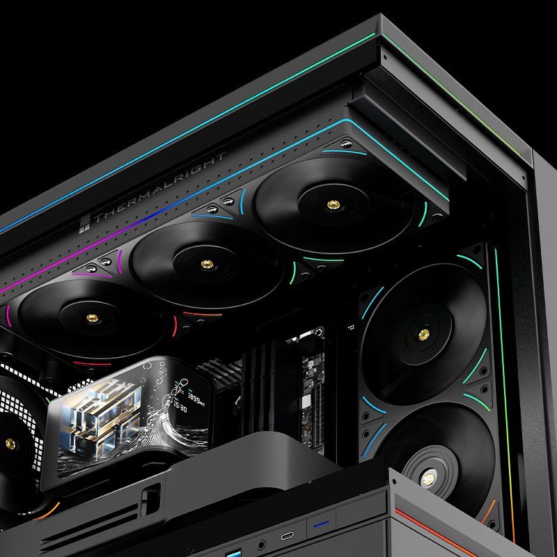 Thermalright TL-UB36 computer cooling system Computer case Fan 12 cm White