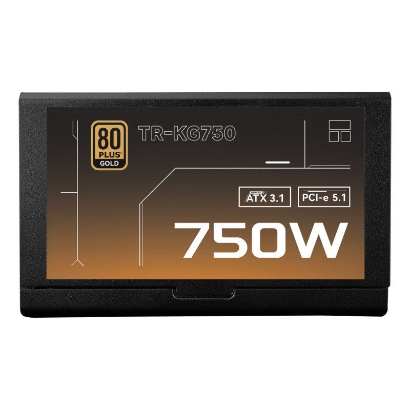 Thermalright KG-750 unité d'alimentation d'énergie 750 W 20 4 pin ATX ATX Noir