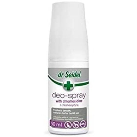 Dr. Seidel Deodorant Spray 50ml Clean Teeth Fresh Breath Regular Use Prevents Tartar Buildup and Limits Growth of