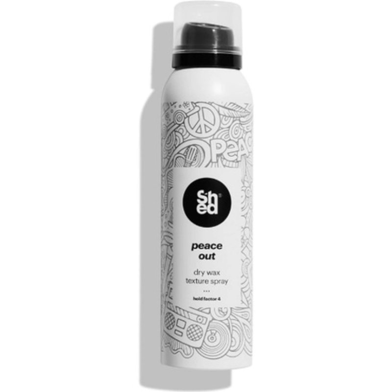 Shed Peace Out Dry Wax Texture Spray 150ml