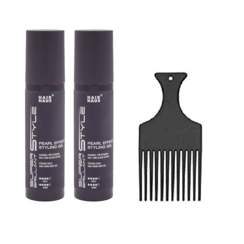 Hair Haus Super Brilliant Style Pearl Effect Styling Gel 100ml