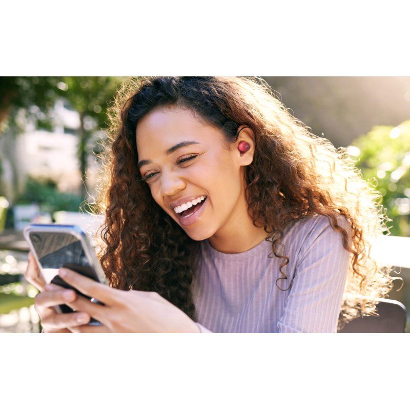 JVC HA-A6T Casque True Wireless Stereo (TWS) Ecouteurs Appels/Musique Bluetooth Rouge