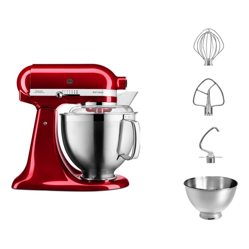 KitchenAid ARTISAN 5KSM185PS Stand mixer 300 W Red