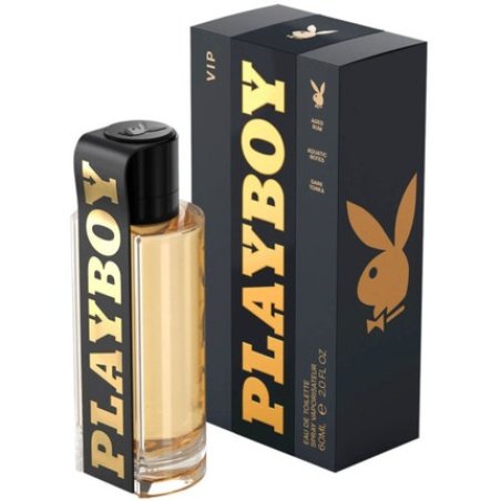 Playboy VIP Eau De Toilette Spray 60ml Aged Rum Aquatic Notes Dark Tonka