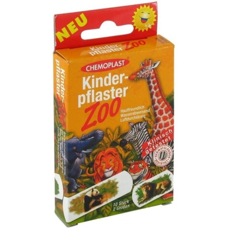 Wundmed Children's Plaster Zoo 2 Sizes