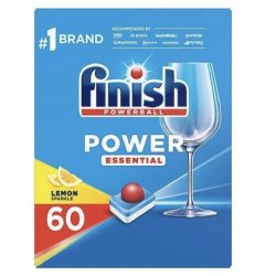 Power Essential Dishwasher Tablets Lemon - 60 Pieces