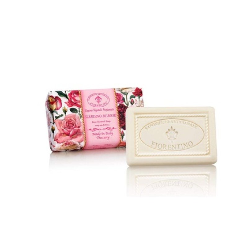 Saponificio Artigianale Fiorentino Handmade Soap Rose Garden 250g