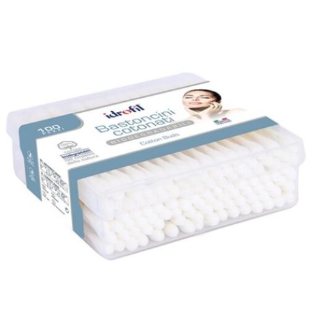 Idrofil Biodegradable Cotton Swabs 100 Pieces