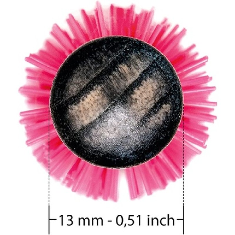 Tek Professional Line Roll Brush with Ceramic Oxygen Treated Tube for Short Hair