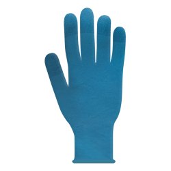 Ajsia SOFT Gants jetables Bleu Mousse de nitrile