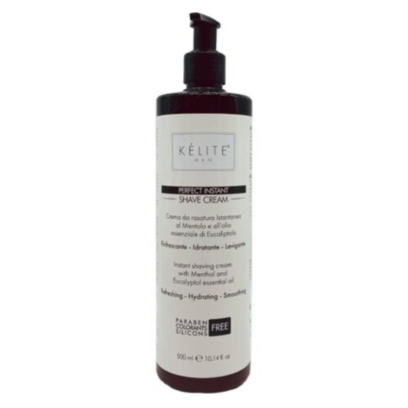 Kelite Man Perfect Instant Shave Cream for Beard Shaving 500ml