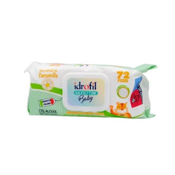 Idrofil Baby Wipes For Sensitive Skin 72 Pieces