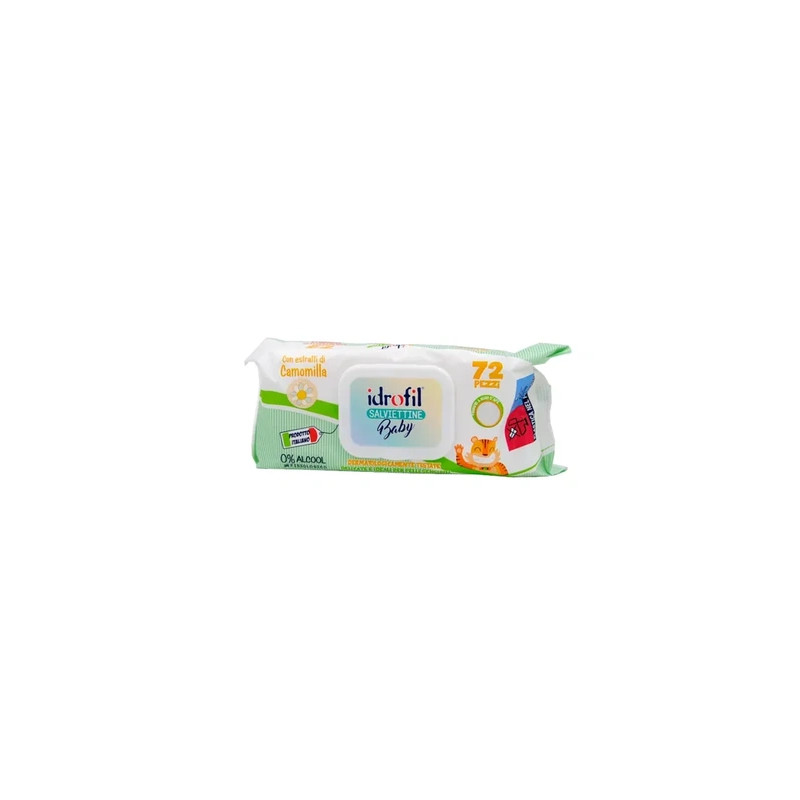 Idrofil Baby Wipes For Sensitive Skin 72 Pieces