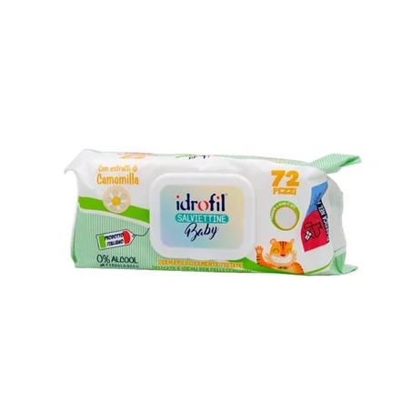 Idrofil Baby Wipes For Sensitive Skin 72 Pieces