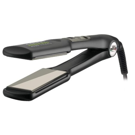 GAMMAPIU Professional XL Digital Control Hair Straightener with Titanium Plates and LCD Display