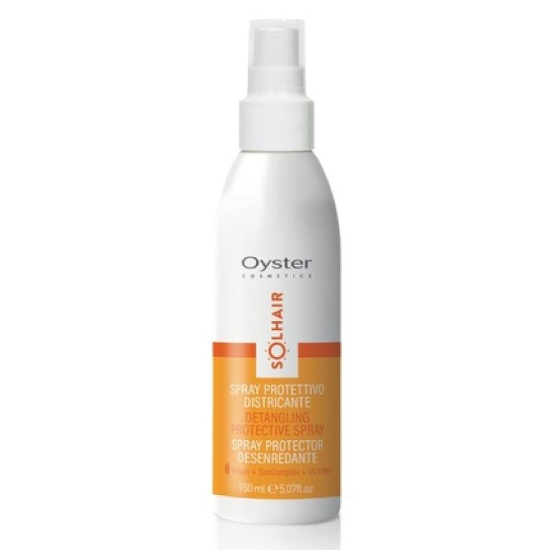 Oyster Cosmetics Solhair Spray 150 ml - Protective and Detangling Hair Spray with UV Protection and After-Sun Treatment