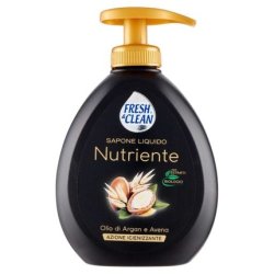 Fresh & Clean Nourishing Liquid Soap With Argan Oil And Oats, 300 Milliliters