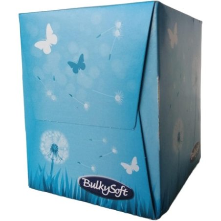 Bulky Soft 3-Ply Facial Tissues 60 Sheets per Cube