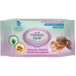 Idrofil Aloe Wipes with Almond Oil 72 Wipes
