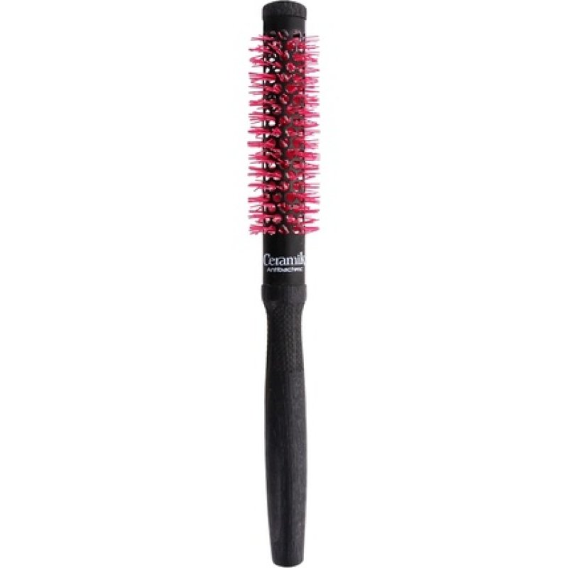 Tek Professional Line Roll Brush with Ceramic Oxygen Treated Tube for Short Hair